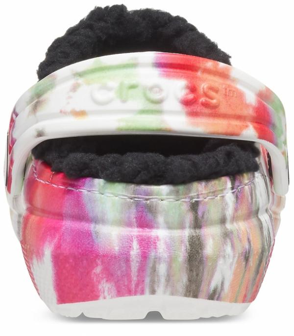 Kids Classic Lined Tie-Dye Graphic Clog