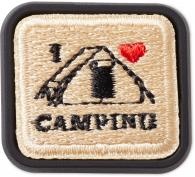 I Love Camping Patch