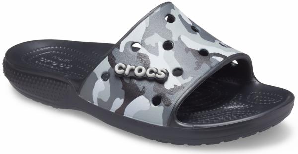 Classic Crocs Printed Camo Slide