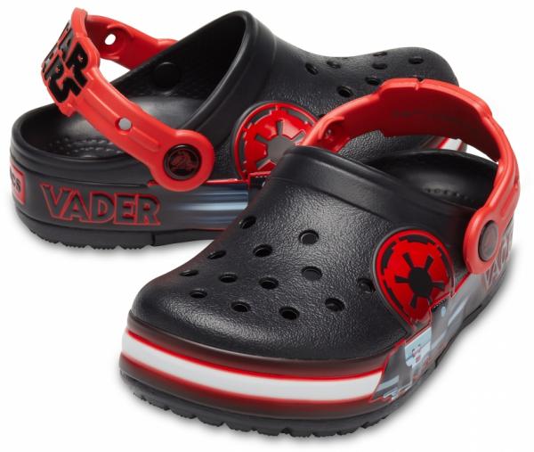 Kids’ Crocs Fun Lab Darth Vader Lights Clog