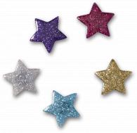 Icon Glitter Stars 5 Pack