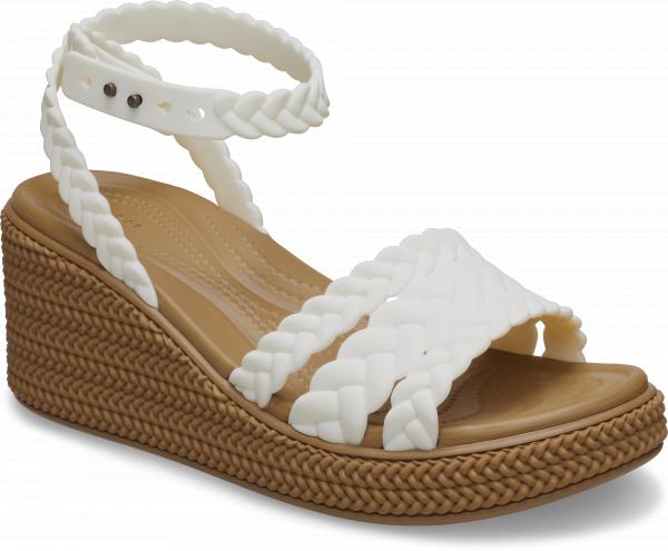 Brooklyn Woven Ankle Strap Wedge