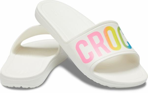 Women’s Crocs Sloane Logo Mania Slide