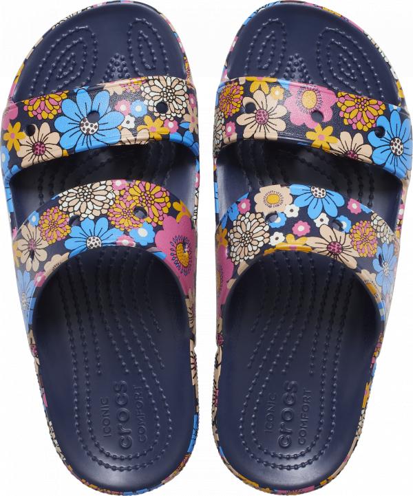 Classic Crocs Retro Floral Sandal
