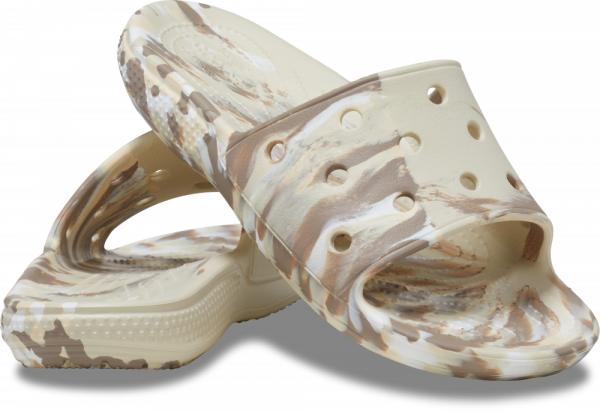 Classic Crocs Marbled Slide