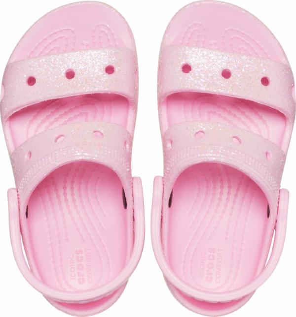 Toddler Classic Crocs Glitter Sandal
