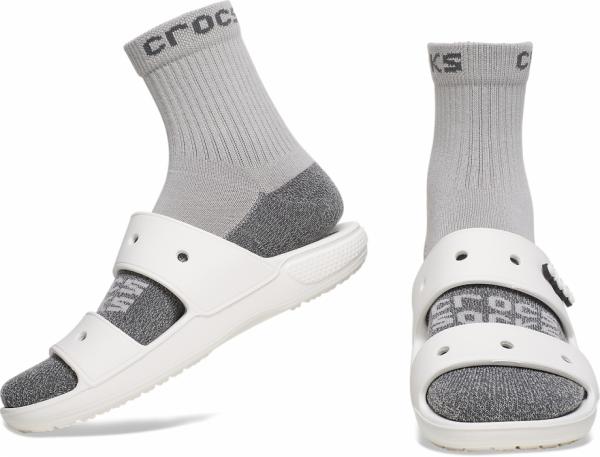 Crocs Socks Adult Quarter Solid 3 Pack
