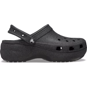 DamskieSale Womens Classic Platform Glitter Clog